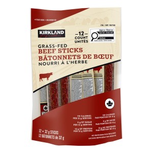 Kirkland Signature Grass Fed Beef Sticks
